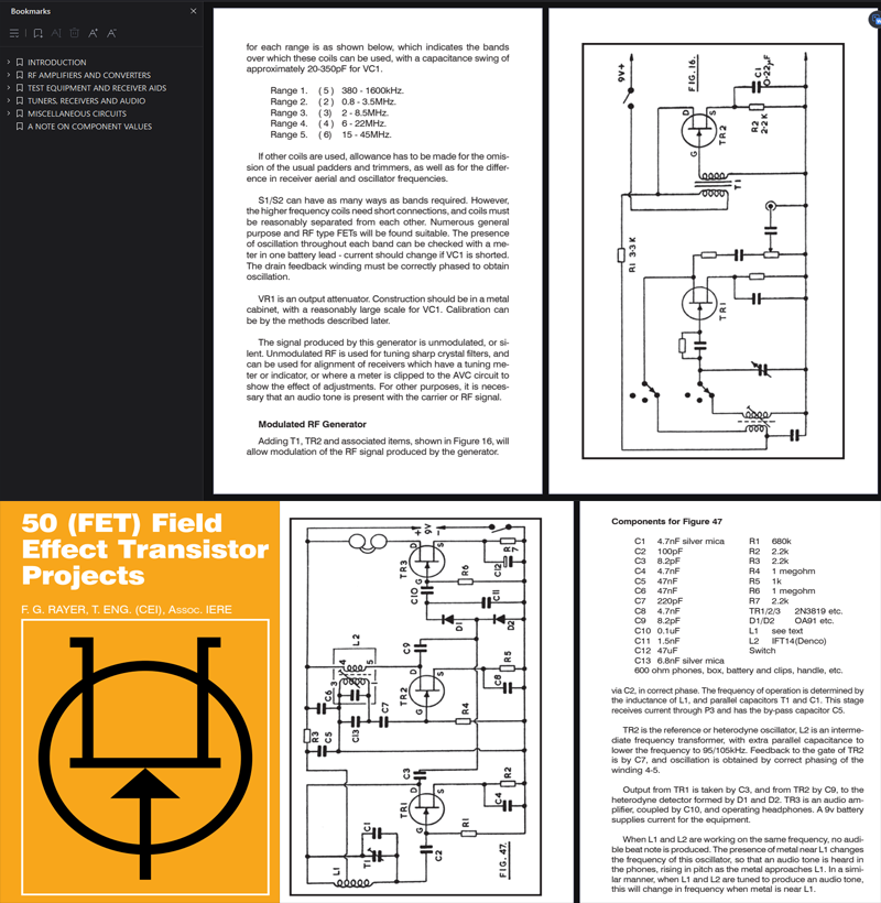 50 Adet FET Uygulama Devresi Kitabı
