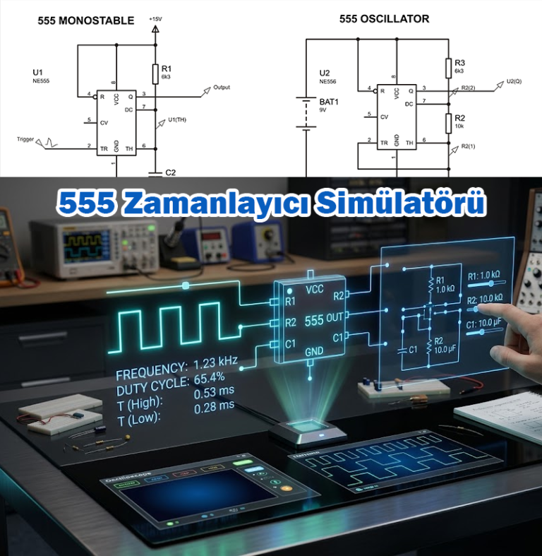 555 Zamanlayıcı Simülatörü