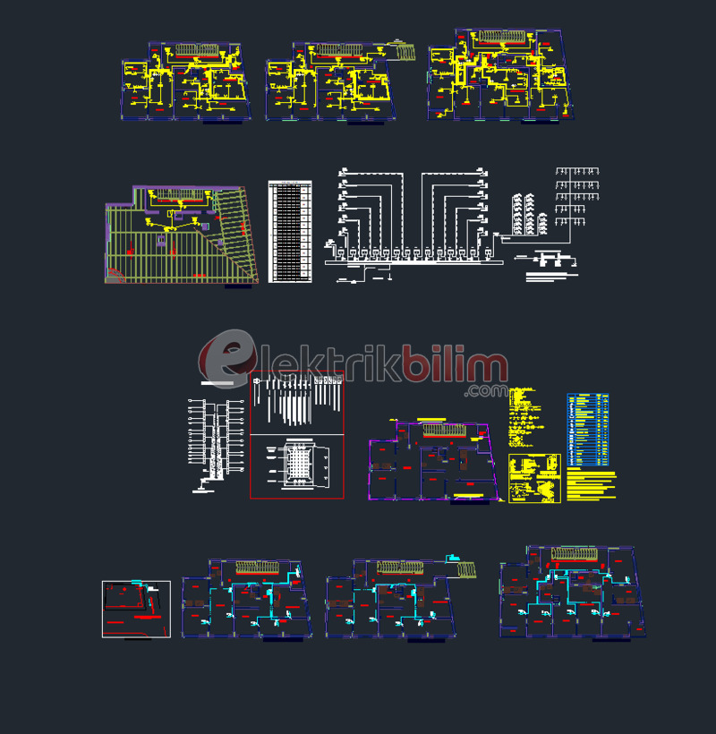 Bodrum + Zemin + 3 Kat Bina Projesi