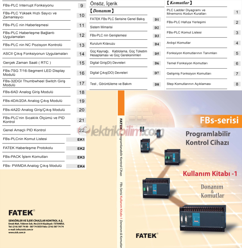 Fatek PLC Eğitim Notları
