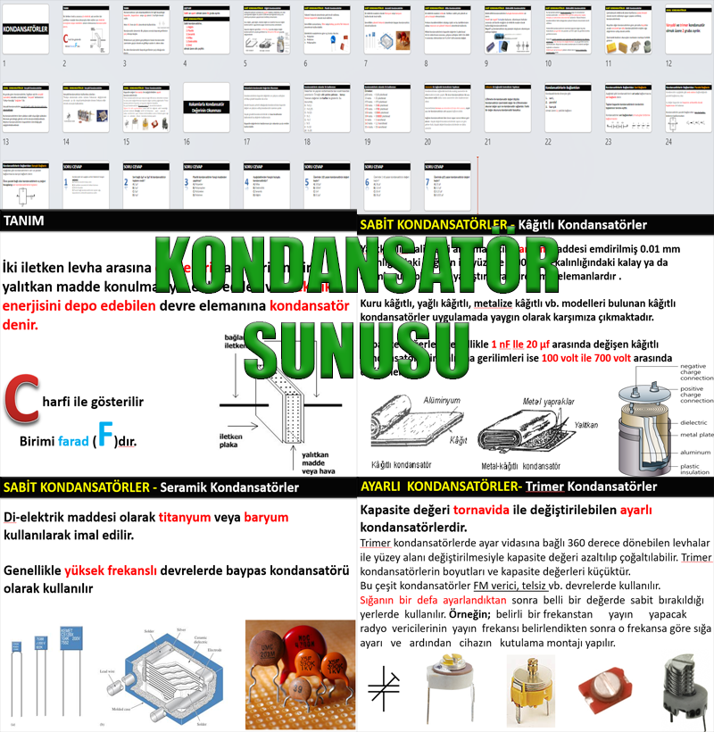 Kondansatörler Eğitim Sunusu