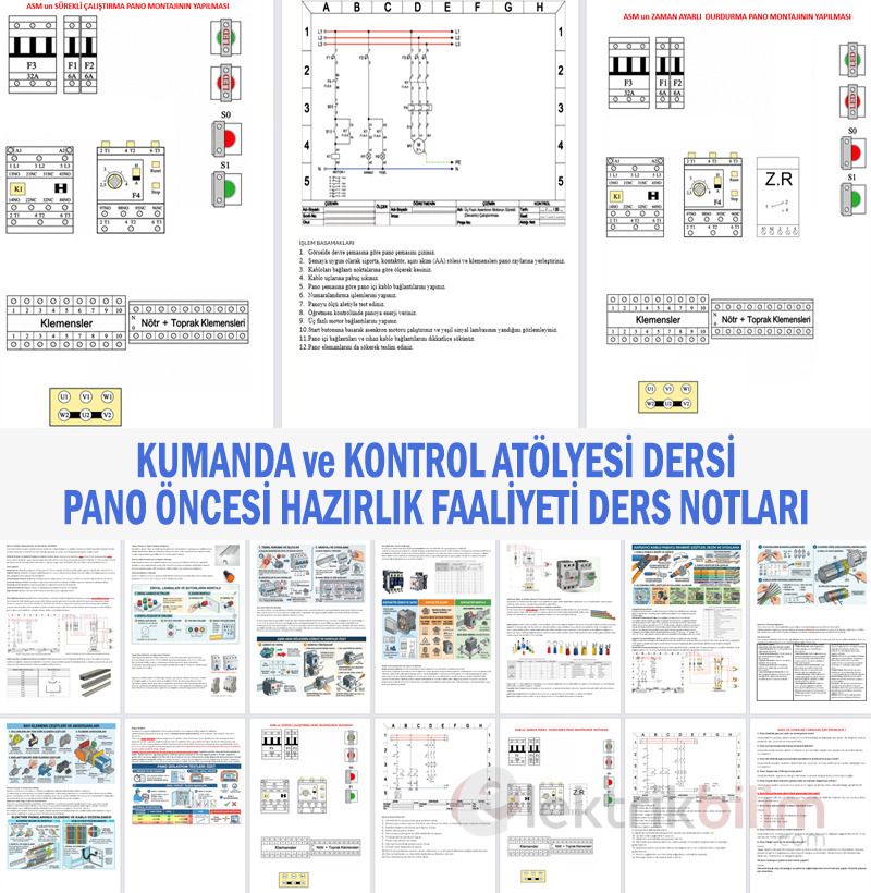 Kumanda Panosu Montajı ve Pano Elemanları Rehberi