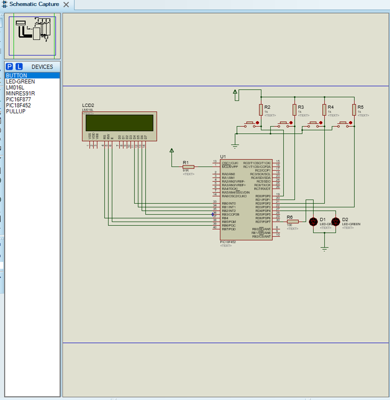 PIC18F452 Zaman Rölesi Uygulaması