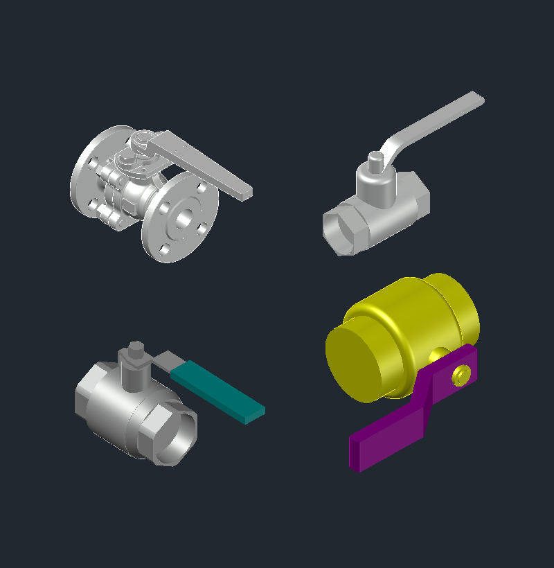 Pnömatik Valfler 3D AutoCAD Çizim.jpg