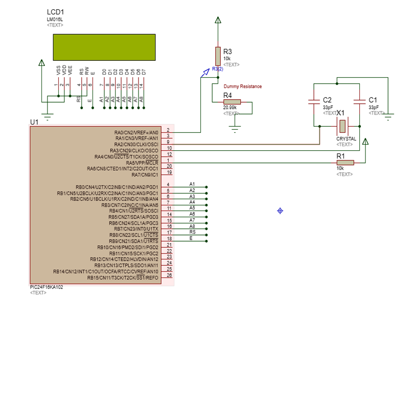 Proteus 8 ile Dijital Ohmmetre Uygulaması