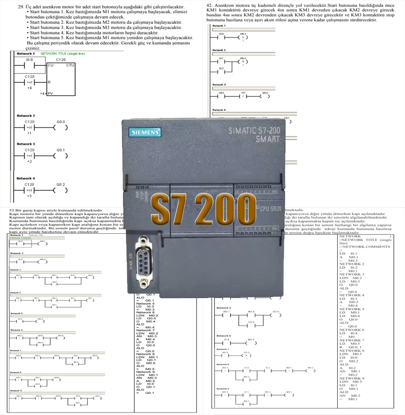 S7 200 Uygulamaları ve Çözümleri