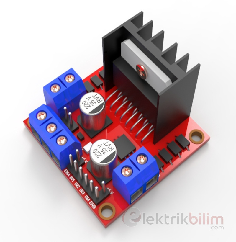 Step Motor Driver SolidWorks Çizimi