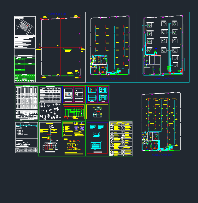 Tam Set Fabrika Elektrik Projesi